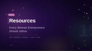 Top 15 Resources Every Woman Entrepreneur Should Utilize.
